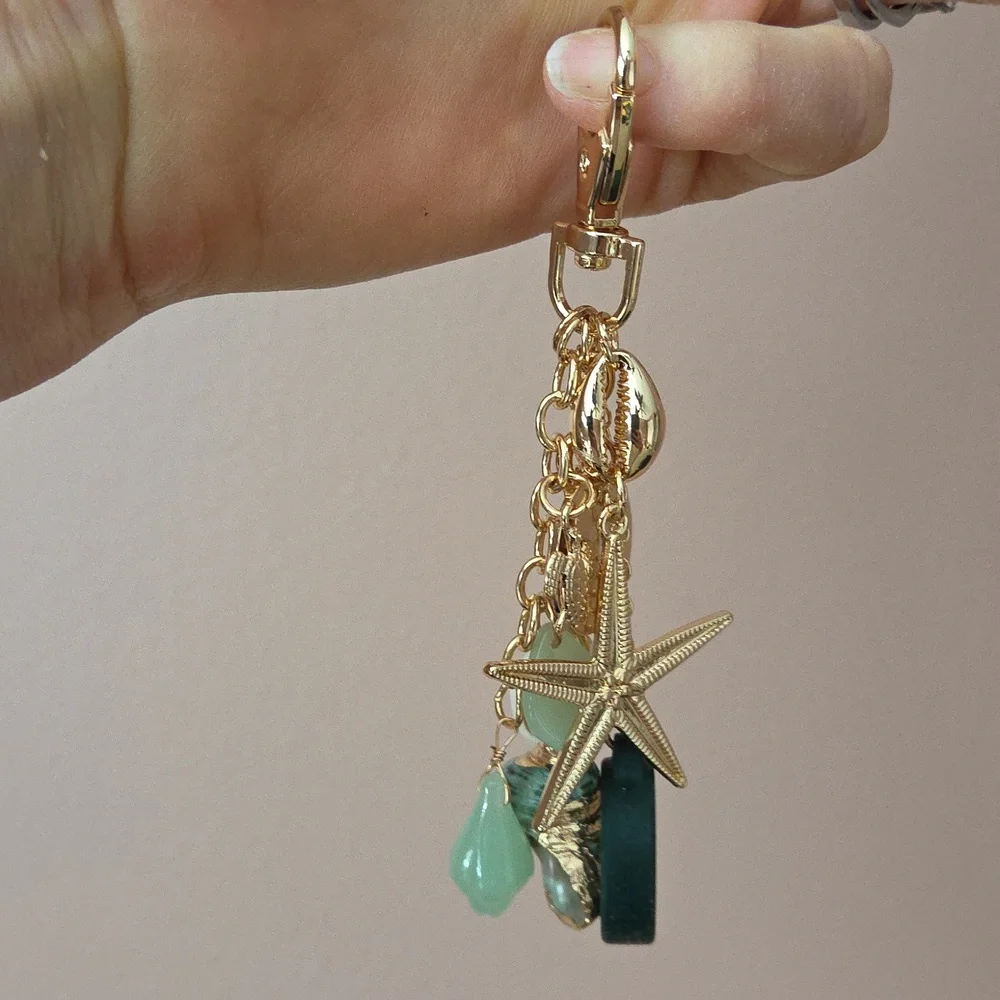OSEA Malibu Lip Oil Key Chain & Organic Pouch - Picture 9 of 10